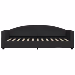 Letto da Giorno Nero 80x200 cm in Tessutocod mxl 94653 - Vista aggiuntiva 3