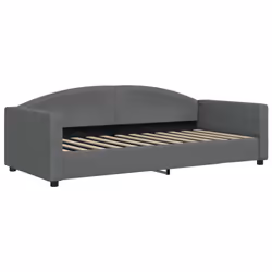 Letto da Giorno Grigio 90x200 cm in Tessutocod mxl 118623 - Vista aggiuntiva 2