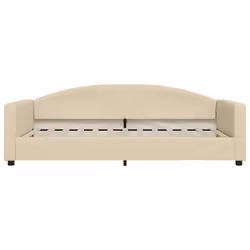 Letto da Giorno Crema 100x200 cm in Tessutocod mxl 94648 - Vista aggiuntiva 3