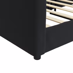 VidaXL 354133 divano Divano letto Nero - Vista aggiuntiva 5