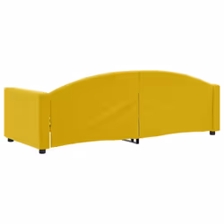 VidaXL 354134 divano Divano letto Giallo - Vista aggiuntiva 5