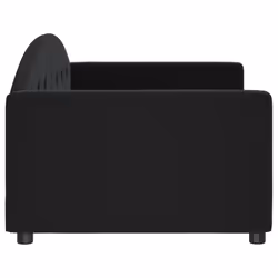 VidaXL 354140 divano Divano letto Nero - Vista aggiuntiva 4