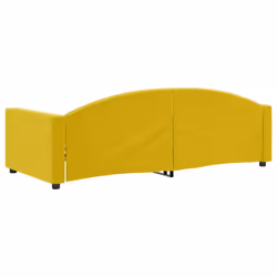 VidaXL 354141 divano Divano letto Giallo - Vista aggiuntiva 5