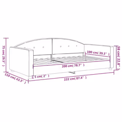 VidaXL 354146 divano Divano letto Rosa - Vista aggiuntiva 8