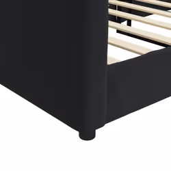 VidaXL 354147 divano Divano letto Nero - Vista aggiuntiva 5