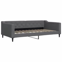 Letto da Giorno Grigio Scuro 100x200 cm in Tessutocod mxl 129775 - Vista aggiuntiva 2