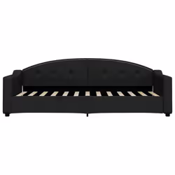 Letto da Giorno Nero 80x200 cm in Tessutocod mxl 70969 - Vista aggiuntiva 3