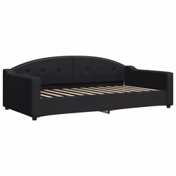 Letto da Giorno Nero 100x200 cm in Tessutocod mxl 118903 - Vista aggiuntiva 2