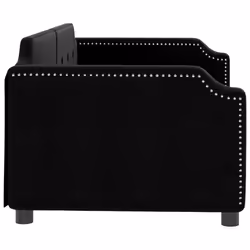 VidaXL 354202 divano Divano letto Nero - Vista aggiuntiva 4
