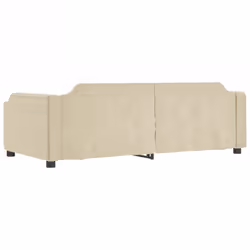 VidaXL 354209 divano Divano letto Crema - Vista aggiuntiva 5