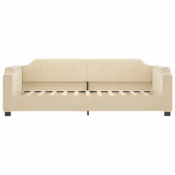 Letto da Giorno Crema 100x200 cm in Tessutocod mxl 129782 - Vista aggiuntiva 3