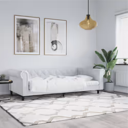 VidaXL 354223 divano Divano letto Bianco - Vista aggiuntiva 2