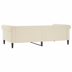 VidaXL 354232 divano Divano letto Crema - Vista aggiuntiva 5