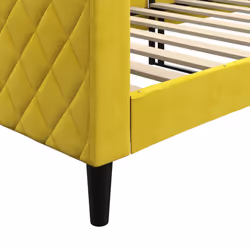 VidaXL 354242 divano Divano letto Giallo - Vista aggiuntiva 6