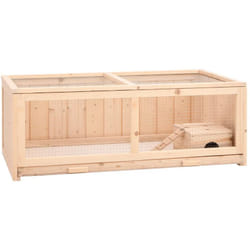 Vidaxl - Gabbia per Criceti 104x52x38 cm in Legno Massello di Abete