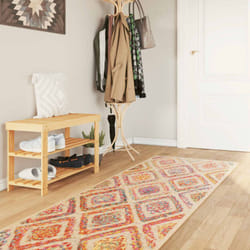 Vidaxl - Tappeto Lavabile Multicolore 80x300 cm Antiscivolo 52535