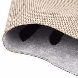 Tappeto Nero Bianco 120x170 Motivo Zebrato Lavabile Antiscivolocod mxl 132884 - Vista aggiuntiva 3