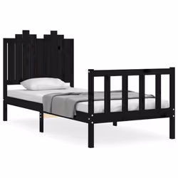 VidaXL 3192285, Nero, 955 mm, 2,06 m, 1100 mm, 900 x 2000 mm, 21 cm