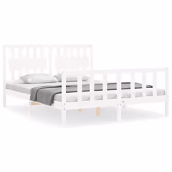 VidaXL 3192432, Bianco, 1555 mm, 2,06 m, 1000 mm, 1500 x 2000 mm, 21 cm