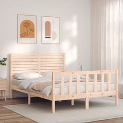 Giroletto con Testiera 140x190 cm in Legno Massellocod mxl 70105