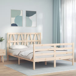 Giroletto con Testiera 140x200 cm in Legno Massellocod mxl 77017