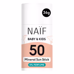 NAÏF 8721008611204, Protezione solare in stick, Viso e corpo, Stick, Protezione, Pelle sensibile, 36 g
