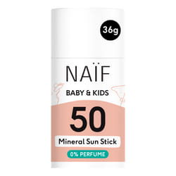 NAÏF 8721008611204 protezione solare e prodotto doposole Protezione solare in stick Viso e corpo 50 Bambini