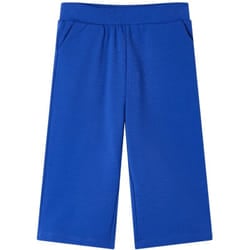 Pantaloni per Bambini a Gamba Larga Blu Cobalto 104 Vidaxl 58589