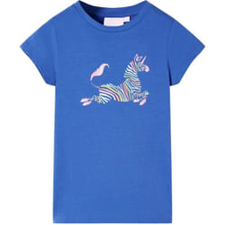 Maglietta da Bambina Blu Cobalto 116