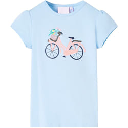 Vidaxl - Maglietta da Bambino Azzurra 128 17426