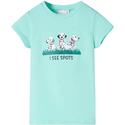 Vidaxl - Maglietta da Bambina Menta Chiaro 128 64109