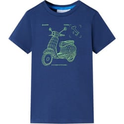 Vidaxl - Maglietta per Bambini Blu Scuro 92 43377