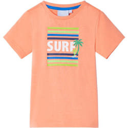Vidaxl - Maglietta per Bambini Arancione Neon 128 72131