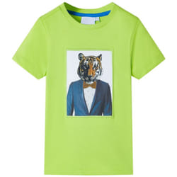 Vidaxl - Maglietta da Bambino a Maniche Corte Lime 116 24241
