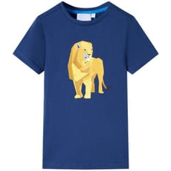 Vidaxl - Maglietta per Bambini Blu Scuro 116 93866