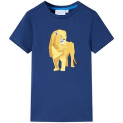 Vidaxl - Maglietta per Bambini Blu Scuro 128 94166