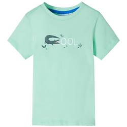 Vidaxl - Maglietta da Bambino Maniche Corte Verde Chiaro 92 88605