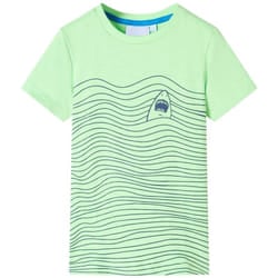 Maglietta per Bambini Verde Neon 128 vidaXL98699