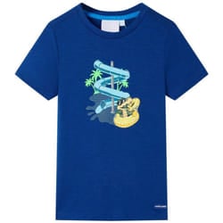 Vidaxl - Maglietta da Bambino Blu Scuro 128 81739
