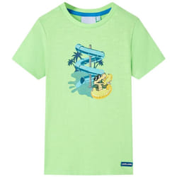 Vidaxl - Maglietta da Bambino Verde Neon 128 43557