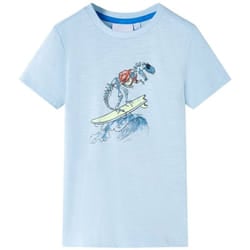 Vidaxl - Maglietta da Bambino Azzurra 140 71356