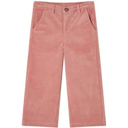 Pantaloni per Bambini in Velluto a Coste Rosa Antico 92