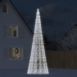 Luce Albero di Natale su Pennone 1534LED Bianco Freddo 500cmcod mxl 107365