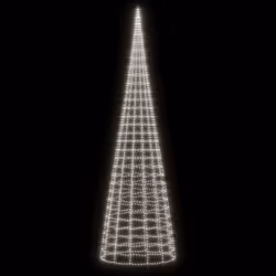 Luce Albero di Natale su Pennone 3000LED Bianco Freddo 800cmcod mxl 83431 - Vista aggiuntiva 3