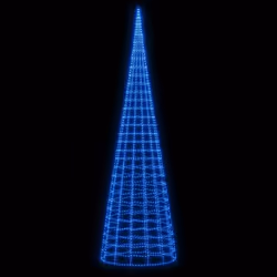 Illuminazione Albero di Natale su Pennone 3000LED Blu 800cmcod mxl 83432 - Vista aggiuntiva 3