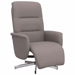 Poltrona Reclinabile con Poggiapiedi Tortora in Tessutocod mxl 84042 - Vista aggiuntiva 2