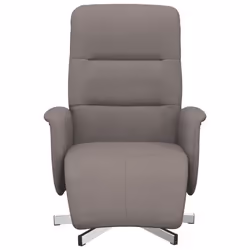 Poltrona Reclinabile con Poggiapiedi Tortora in Tessutocod mxl 84042 - Vista aggiuntiva 3