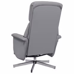 VidaXL 356669 sedia massaggiante elettrica Grigio chiaro Tessuto - Vista aggiuntiva 5