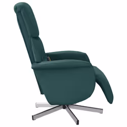VidaXL 356673 sedia massaggiante elettrica Verde scuro Tessuto - Vista aggiuntiva 4