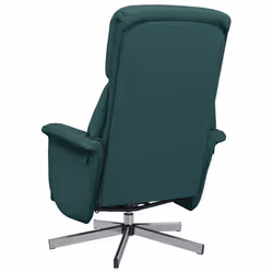 VidaXL 356673 sedia massaggiante elettrica Verde scuro Tessuto - Vista aggiuntiva 5